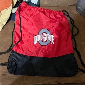 Ohio State Red and Black Backpack